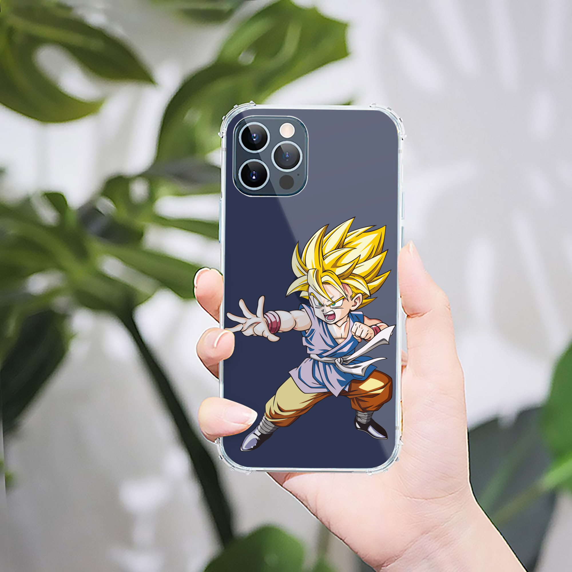 （画像用） ドラゴンボール ベジット DRAGON BALL Vegetto 【iPhone 12シリーズ対応】透明スマホケース（クリアソフトケース）